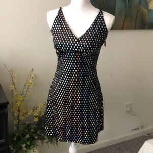 Sparkly Black spaghetti strap dress